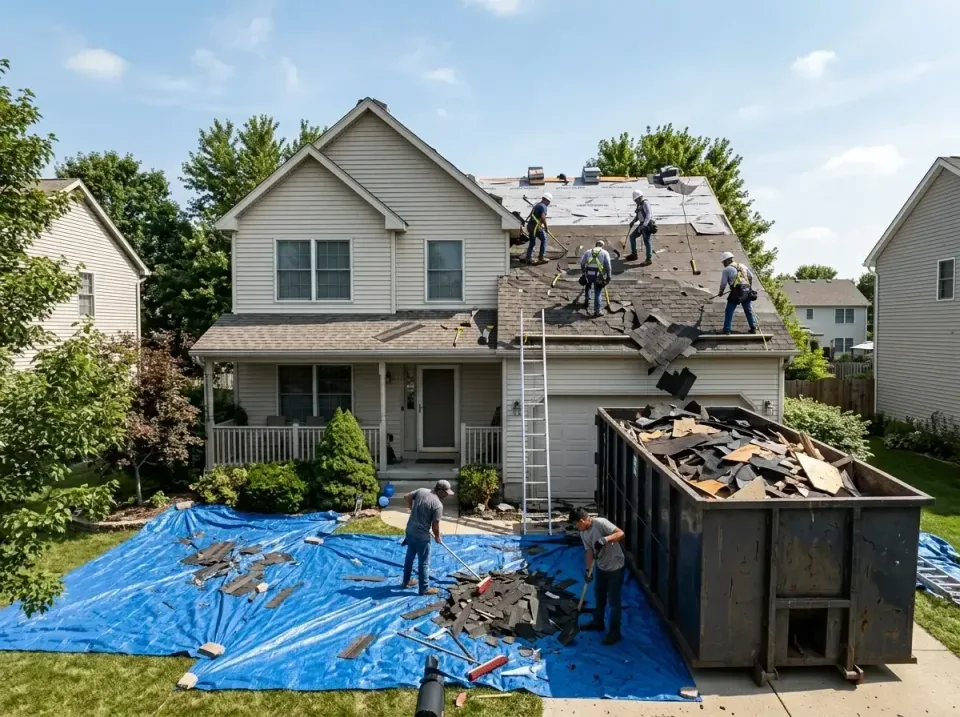 roof-replacement-debris-remova-004 — frequently asked questions, Cheapest Dumpster Rentals in Eureka Springs, AR